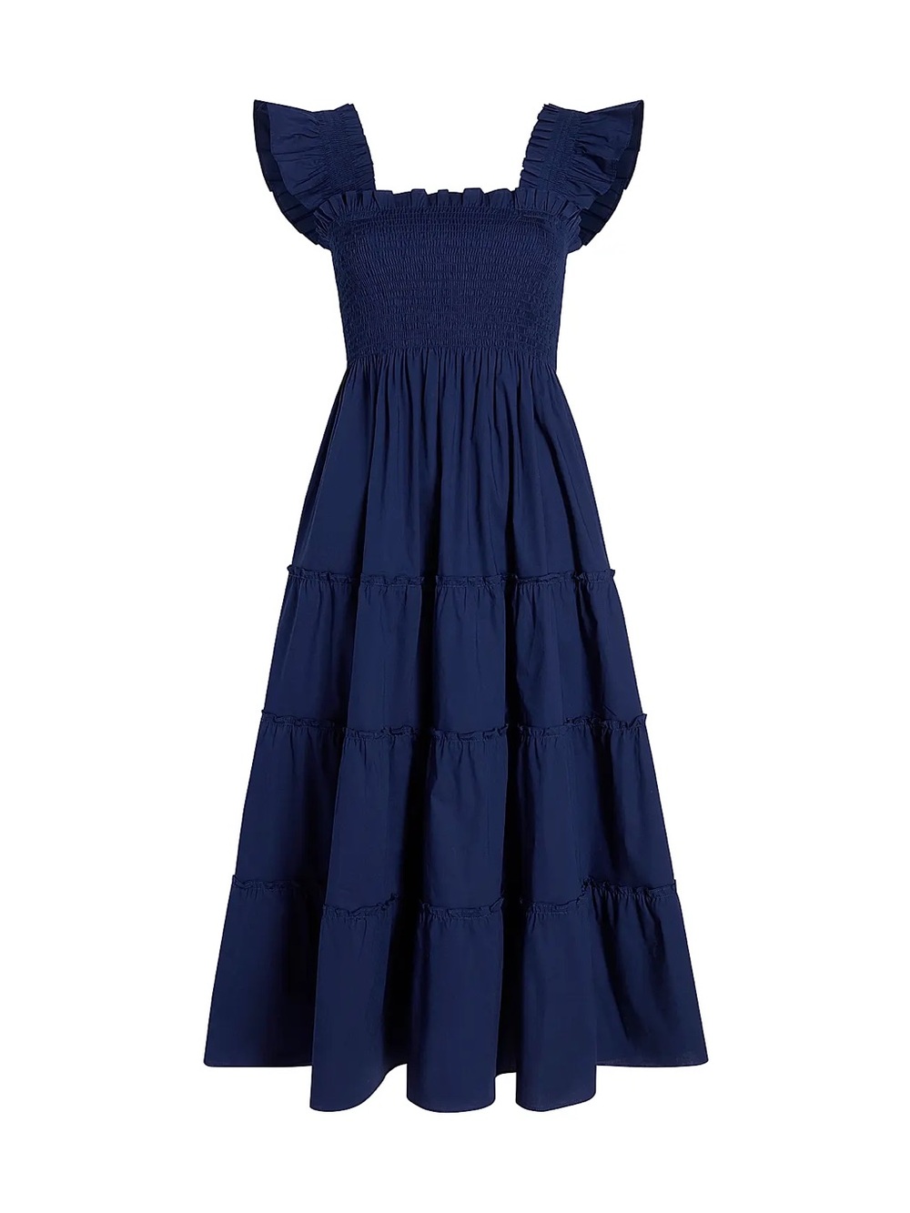 Hill House Navy Crepe Nap Dress L